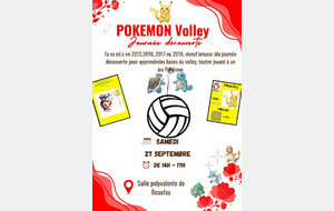 Journée découverte Pokemon Volley