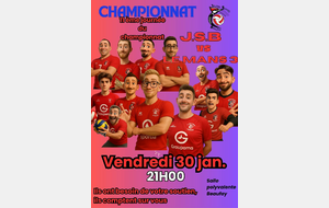 D1M JSB reçoit le Mans 3