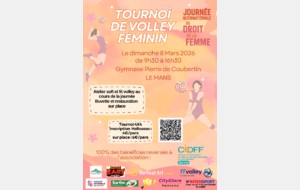 Tournoi Féminin à l'occasion de la journée internationale du droit des femmes
